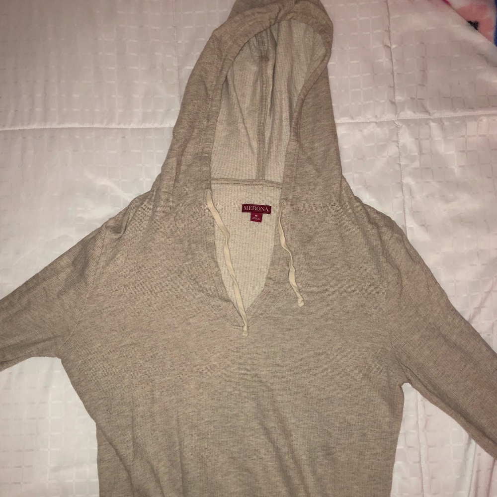 Cream hoodie
